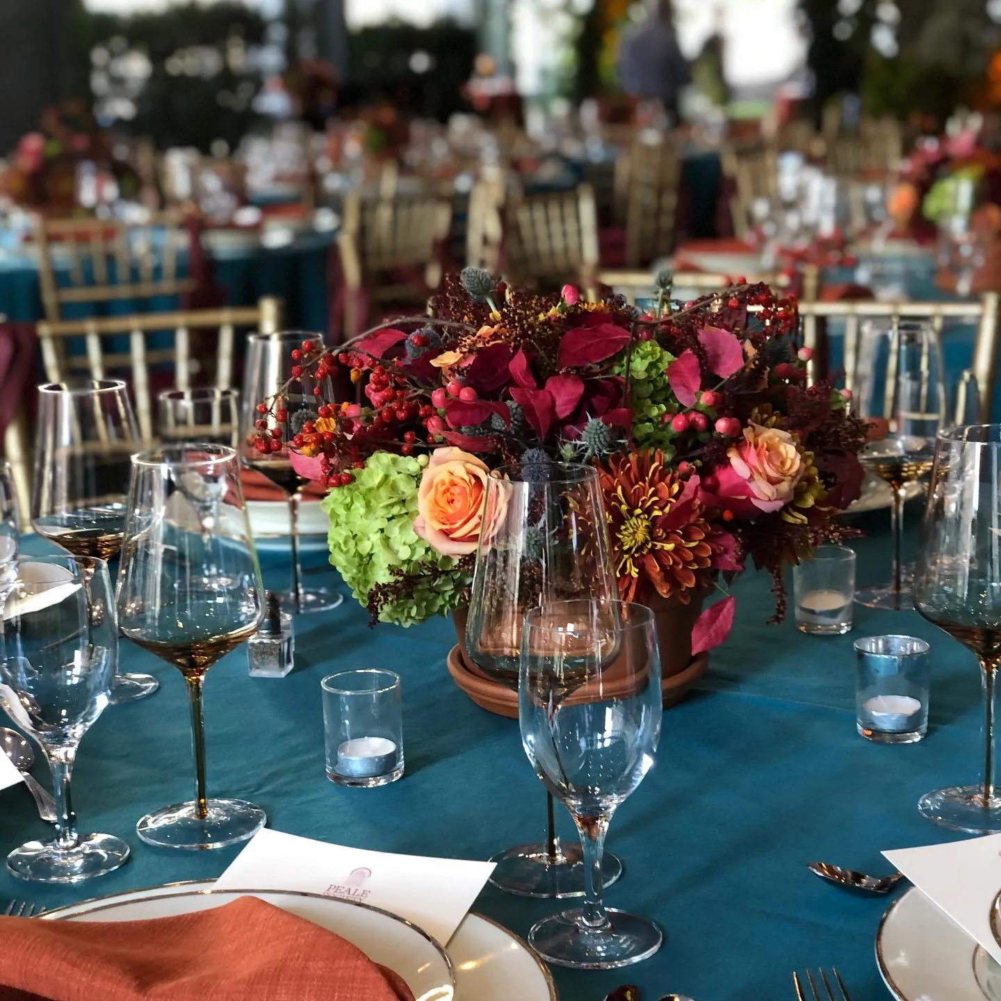Wedding reception